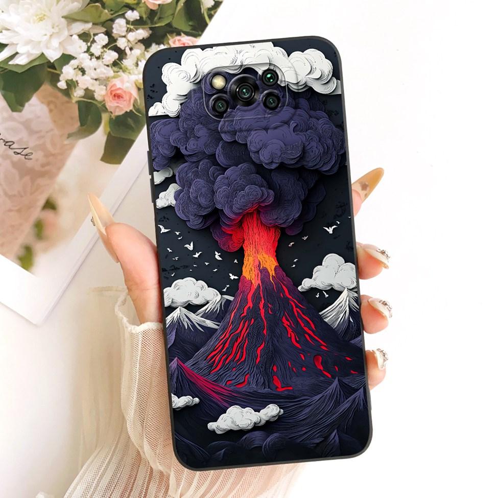 Чехол для Xiaomi Poco X3 Чехол для Xiaomi Poco X3 NFC Модный Мультяшный Милый Забавный Расписной Силиконовый Чехол для Телефона