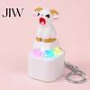 Clicker with Light Sound 1/2/3Pcs Screaming Goat Keyboard Fidget Toy, Rechargeable Sheep Finger Desk Toy Sound, Animal Push Button Decompression