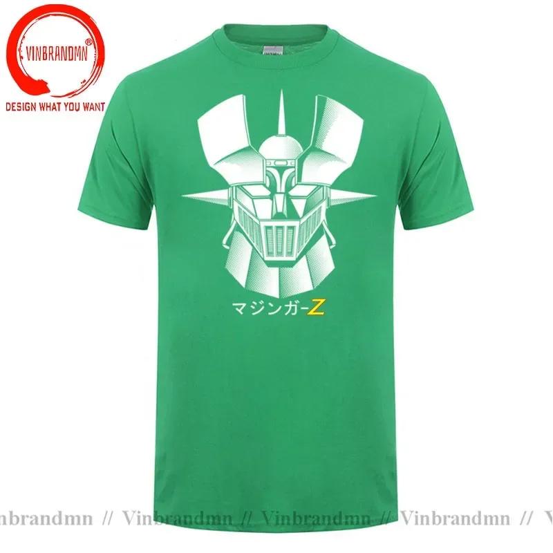 Mazinger Z Tshirt Unisex Fashion Casual 3d Printed Japan Anime Movie Mazinger Z Robot Shirt Harajuku Streetwear Oversized Tops 6xl