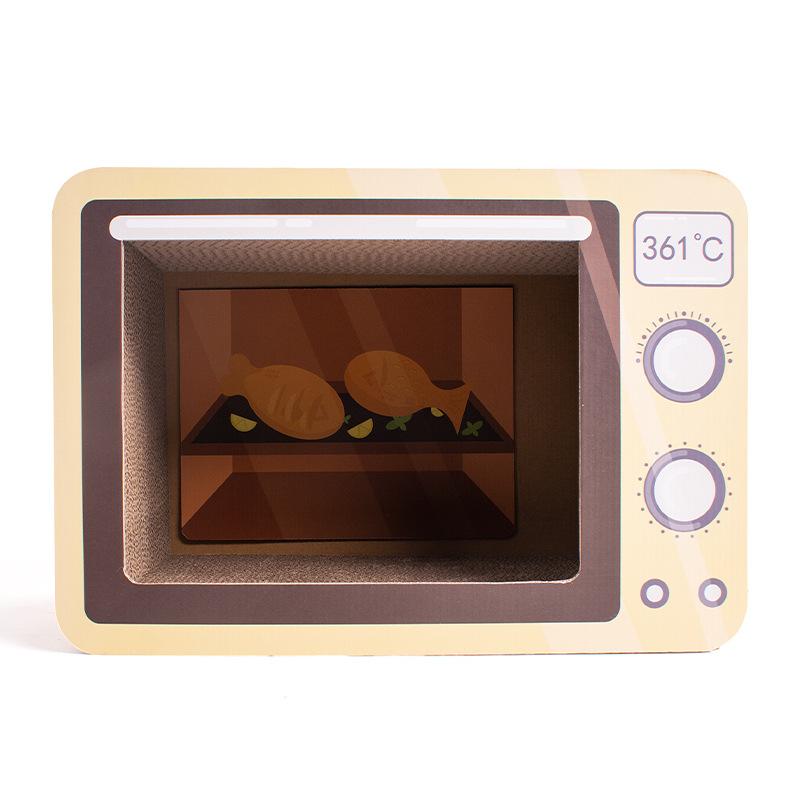 Новый скребок для кошек из гофрированного картона, милая кошачья кроватка, игрушки для кошек, ТВ-трансляция, забавный кошачий домик, товары для кошек, аксессуары