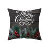 Christmas Theme Decorative Printing Pattern Cushion Cover Home Living Room Sofa Decorative Pillow Pillow Cover