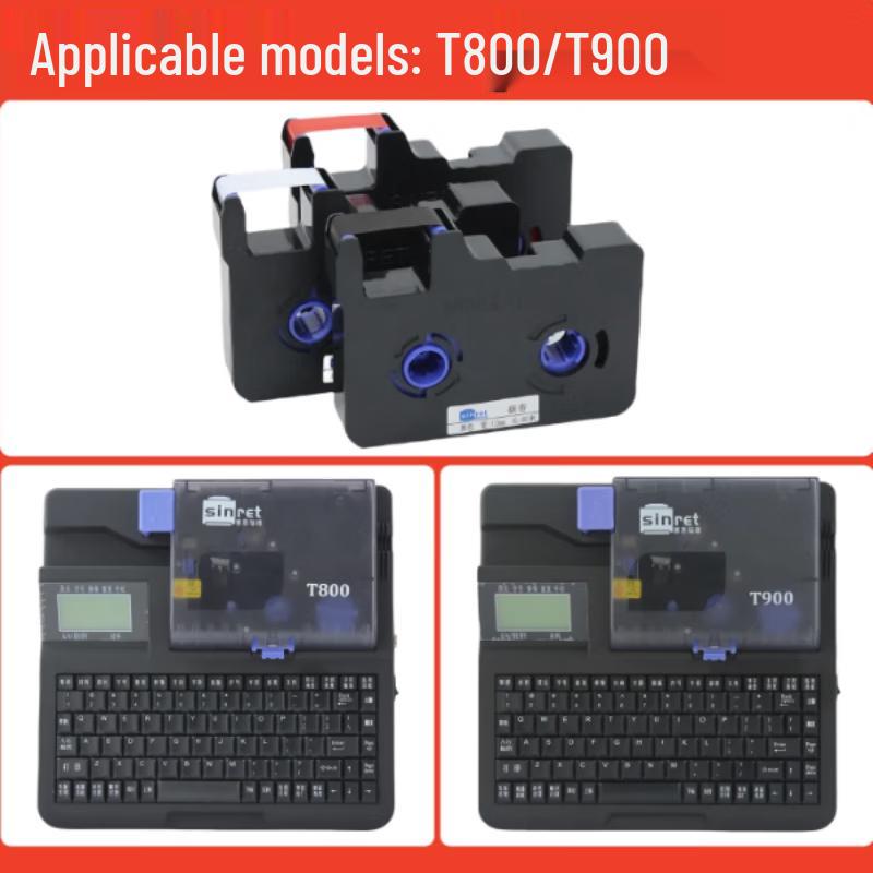 AVADEN SIONRUIDE TR80B Black Original Ribbon for T800/T900 Wire Markers