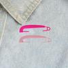 Korean Style Fluorescent Pin Silk Scarf Buckle Sweater Pants Pin Sweet Corsage Brooch  Hoodie