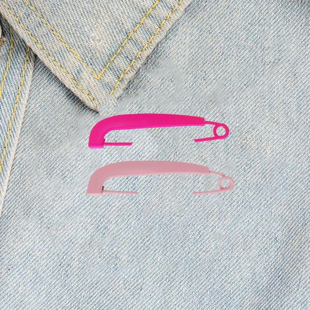 Korean Style Fluorescent Pin Silk Scarf Buckle Sweater Pants Pin Sweet Corsage Brooch Hoodie