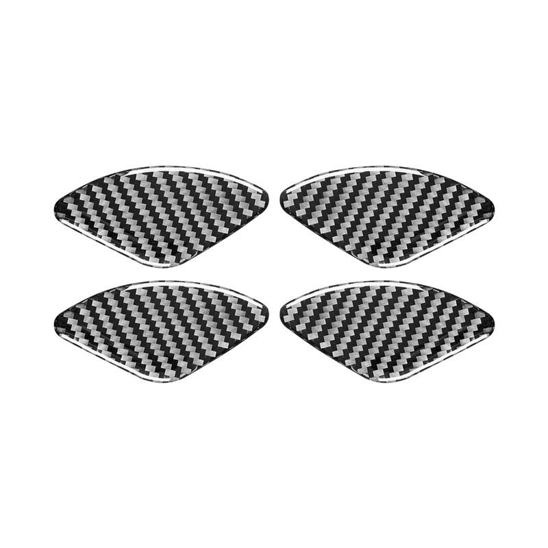 Для Honda CRV 2007 2008 2009 2010 2011 Аксессуары из углеродного волокна для салона автомобиля, дверная ручка, чаша, декоративная крышка, наклейки