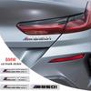 BBJZ9 3D ABS Car Letters M Logo Sticker Rear Trunk Emblem Badge Gloss black For BMW M340i M340d M530i M440i M630i M550d M850i M760Li