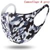 5pcs Camouflage Breathable Face Covers Dustproof Face Mask Anti-Dust Protection Windproof Sports for Men Bicycle Travel