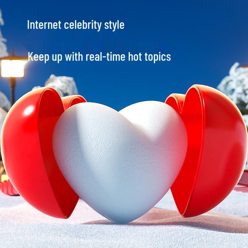 Детский зимний снежколеп: Форма для утки и набор инструментов для снеговика