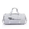 Sports and fitness bag for men, single shoulder, with separate compartments for wet and dry items, shoe compartment, luggage bag, portable yoga bag,