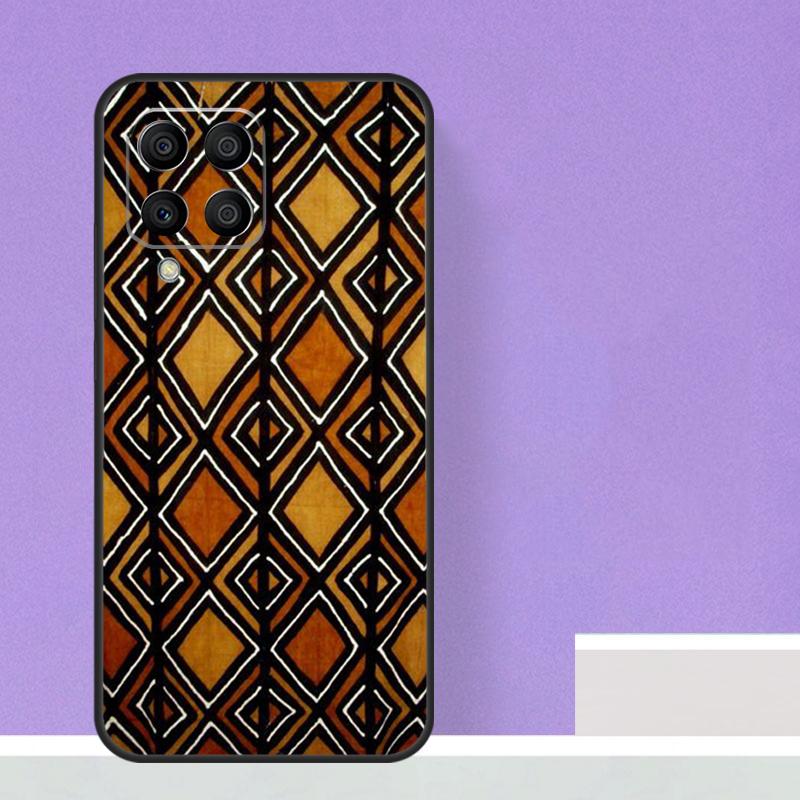 African Wax Print Design For Samsung Galaxy M21 M51 M12 M32 M52 M13 M23 M33 M53 M34 M54 M30s M31s M15 M55 M20 Case