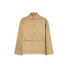 Uniqlo X MARNI Свободная рабочая куртка (Азия) Бежевый Унисекс Уличная одежда 449587-31