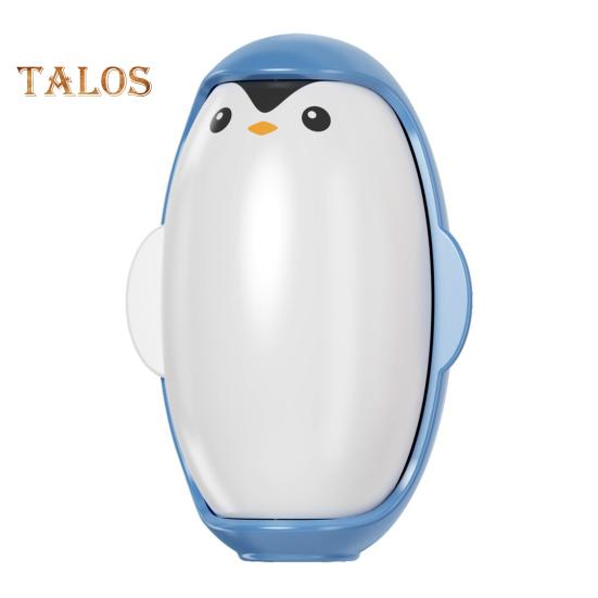 Ролик для удаления катышков в форме пингвина, многоразовый, супер липкий гель, многоразовый, моющийся, компактный, дорожный размер, средство для удаления катышков с одежды