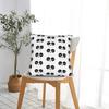 Panda Genma Saotome Square Pillow Cases Ranma Anime Manga Cushion Covers Funny Polyester Decorative Pillowcase For Sofa 45X45Cm