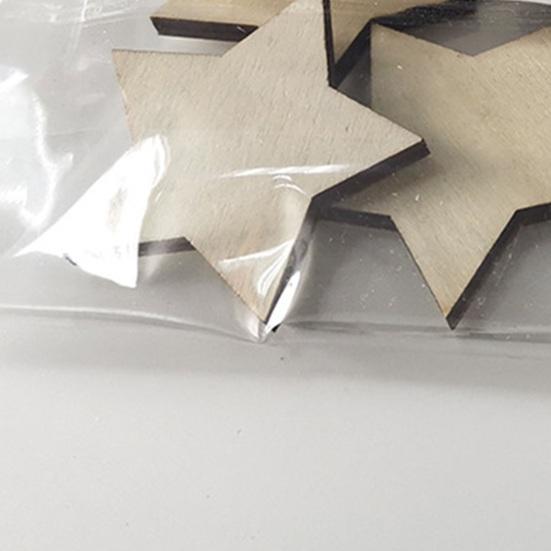 10 Pcs Star Wall Decoration Wooden Boho Star Wall Decor Nursery Wall Star Decoration for Baby Room Kids Bedroom