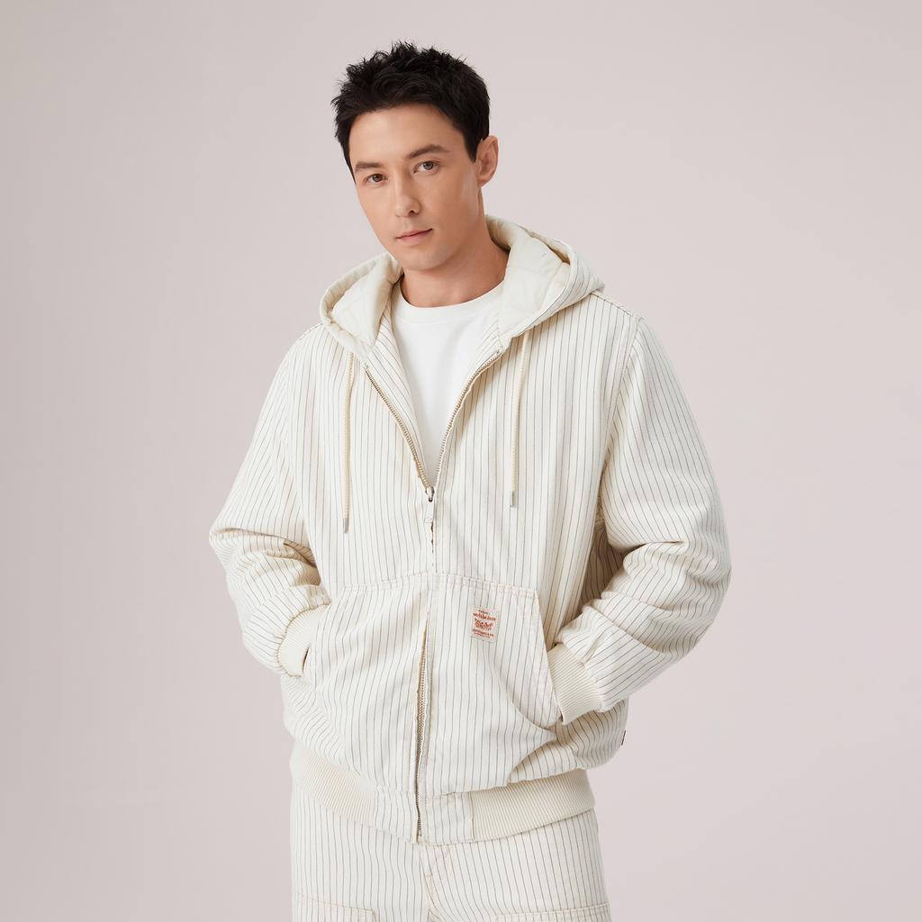 Levis Свободный Классический Дизайн Удобная Ткань Простая Мода Повседневный Универсальный Высококачественная Стеганая Куртка Унисекс куртки A3222-0019