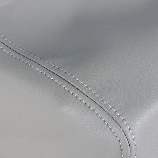 For Dodge Durango 2011-2017 Center Console Lid Leather Armrest Pad Cover Gray