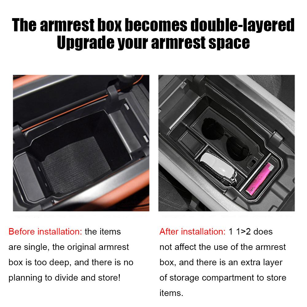 Органайзер-лоток на центральную консоль, совместимый с CX50 2025 2025 2025 Mazda CX-50 Аксессуары, Вставка-лоток на консоль для дополнительного хранения