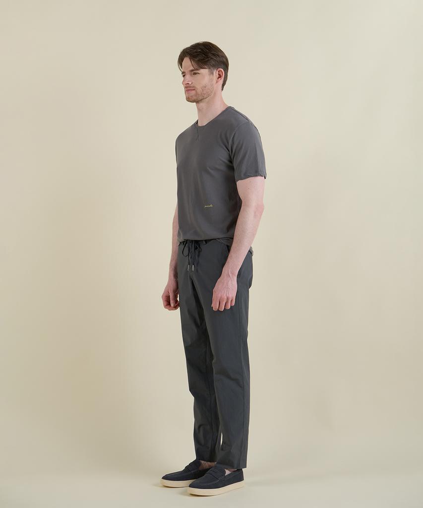 PANICALE Dark Gray Vintage Washed T-Shirt (Type B)