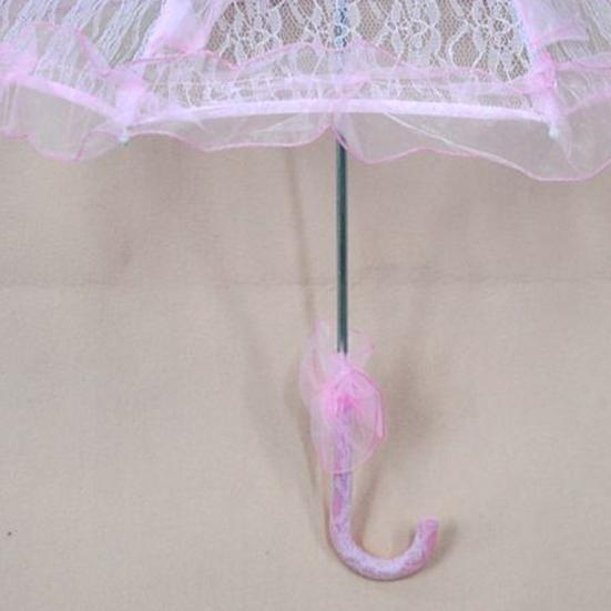 Винтажный кружевной вышитый зонт с длинной ручкой, легкий декоративный зонт для свадебной вечеринки, танцевального представления, зонт для фотосъемки