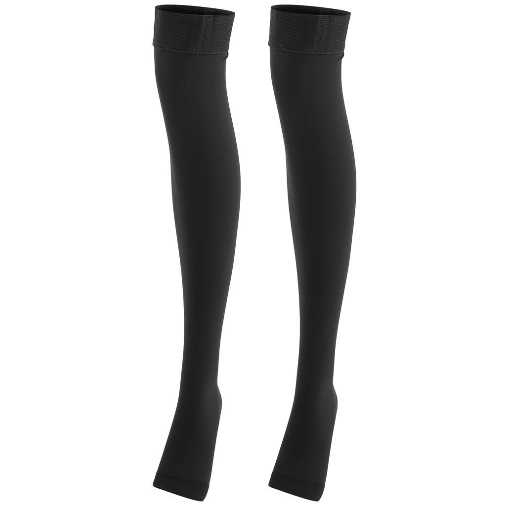 1 пара носков до бедра класса 2, компрессионные чулки, эластичный поддерживающий шланг