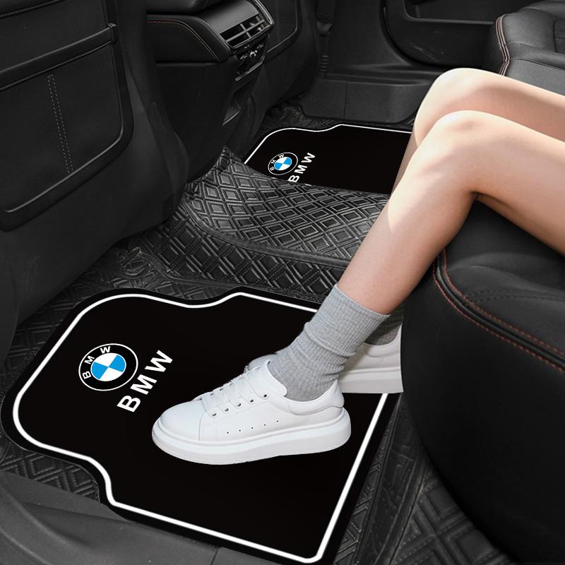 BBKY7 Car Floor Mats Auto Front and Rear Carpet Foot Mats with Rubber Backing For BMW E60 E70 E82 E88 E90 E92 F01 F10 F30 G01 G20 G21