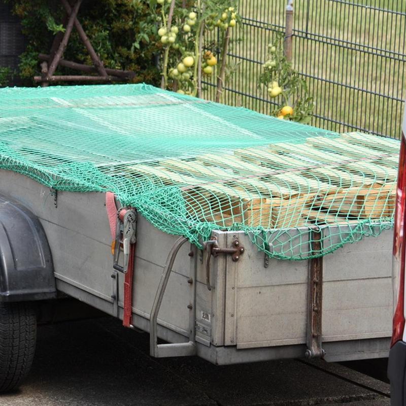 Safety Net For Pickup Heavy Duty Truck Bed Mesh Car Accessories With Elastic Rope For Fishing Beach Trips Traveling Camping