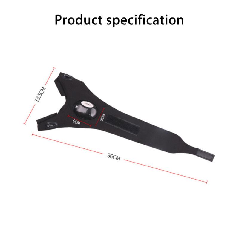 Наружные светодиодные спортивные перчатки без пальцев с подсветкой, светящиеся перчатки высокой яркости для рыбалки, езды на велосипеде