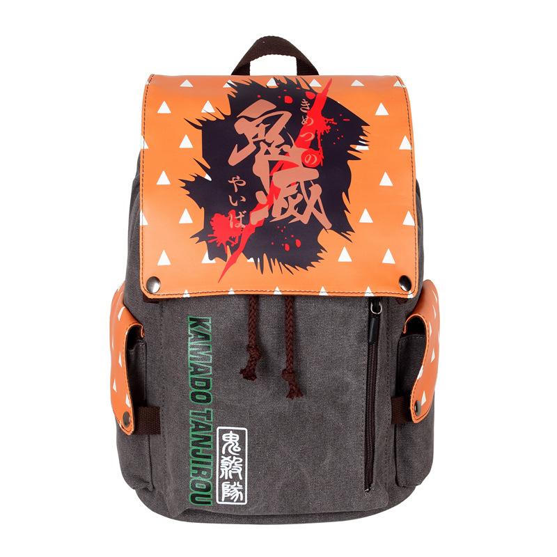 Anime Demon Slayer Messenger Bag ONE PIECE School Bag Backpack