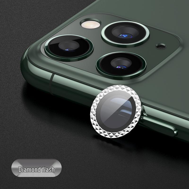 Защитная пленка на объектив Apple 13 для iPhone 11 Pro Max / Пленка на заднюю камеру Eagle Eye 12 Mini