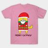 T Shirt Women Merry Catmas Harajuku Print Kawaii Tshirt Summer Short Sleeve Female T-Shirt Top Tee