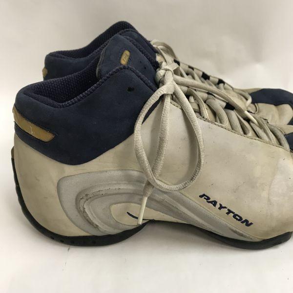 Nike Кроссовки AIR ZOOM GP 2 с высоким верхом Молочно-белый Темно-синий US8.5 26.5 830204 141 Payton(ИСПОЛЬЗОВАЛ)