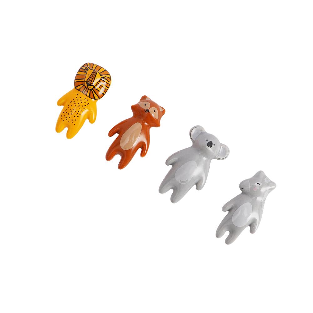 Cartoon Home Decor Panda Children's Room Cabinet Handles Drawer Pulls Furniture Hardware Door Knobs