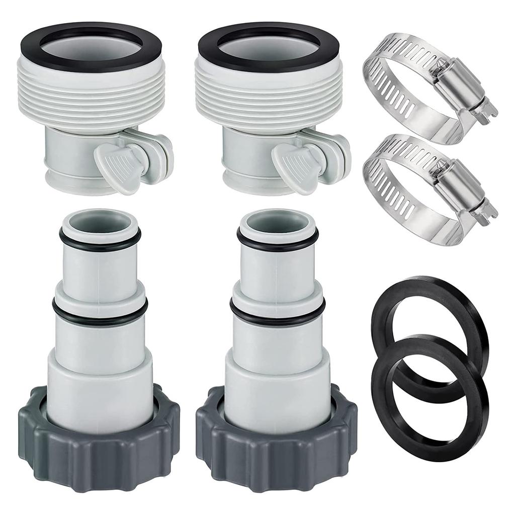 Replace Hose Adapter with Collar For 4000 2500 2000 1500 Threaded Connection Pump Plunger Valve Pool Drain Swimming Pool