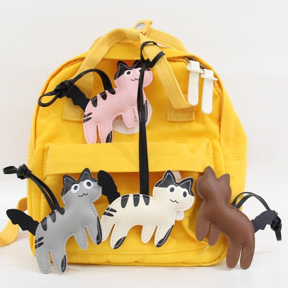 Милый щенок PU кожаный кот вешалка собака сумка кулон милый мультфильм брелок для мужчин