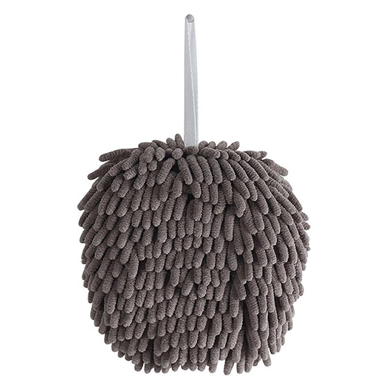 Быстросохнущие мягкие впитывающие полотенца из микрофибры полотенца для рук кухонное полотенце для ванной комнаты с шариками и петлями для подвешивания салфетка для уборки