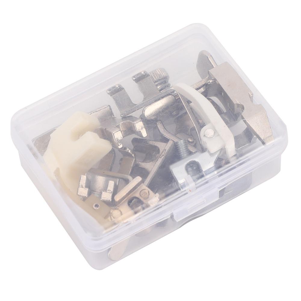 12 шт. Универсальный набор для швейной машины Прочный Профессиональный Набор прижимных лапок для шитья Бытовой DIY