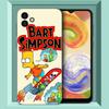 The Simpsons Black Silicone Phone Case For Samsung Galaxy A01 A03 Core A04 E A02 A05 A10 A20 A21 A30 A50 S A6 A8 Plus A7 2018