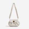 Small Niche Design Chain Pig Bag, New Pleated Fashionable Handbag, Versatile Single Shoulder Crossbody Bag