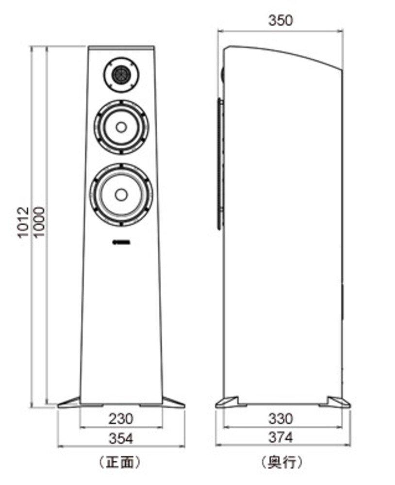 Акустическая система YAMAHA Продается как 1 единица (Фортепианный черный) NS-F700BP