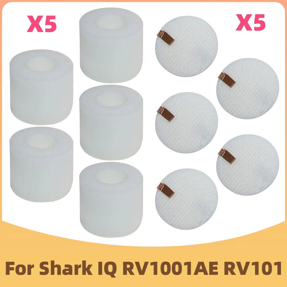 Compatible For Shark IQ RV1001ae RV101 Roller Main Side Brush Hepa Filter Replacements Robot Vacuum Cleaner Spare Part Accessory