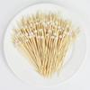100pcs Wedding Party Pearl Disposable Skewers Food Fruit Picks Bamboo Cocktail Buffet Cake Toothpick Wedding Birthday Supplies