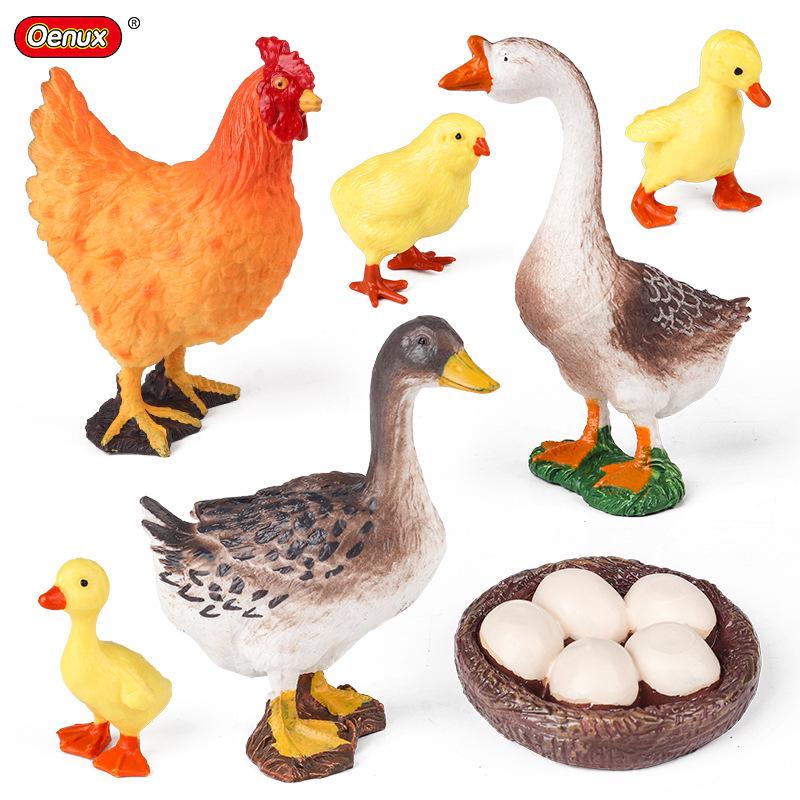Игровой набор-симулятор птицеводства: Курица, Утка, Гусь: Рождение и Кладка Яиц