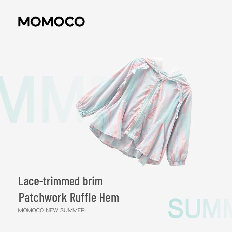 Летняя стильная солнцезащитная куртка для девочек MOMOCO