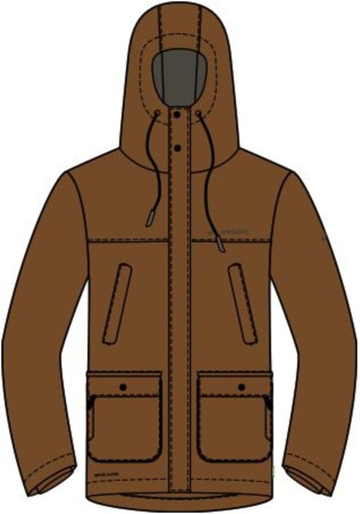 Мужская куртка VAUDE Manukau Parka II umbra