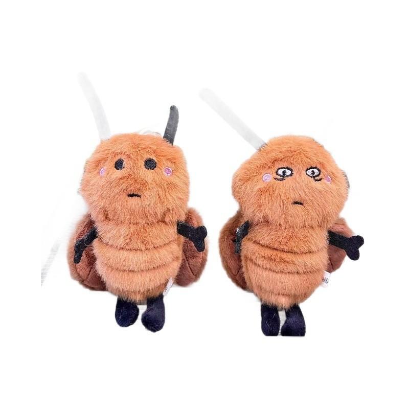 Endearing Cockroach Plush Keychain With Stylish Design And Soft Pp Cotton For Everyday Use