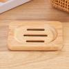 Soap Box Holder High Durability Not Easily Deformed Easy To Clean Bamboo Case Tray Decorative Wooden Soap Drain Holder