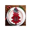 Christmas Ornament Decorative Cutlery Red 6 Piece Christmas Set Christmas Decor New Year Christmas Tableware