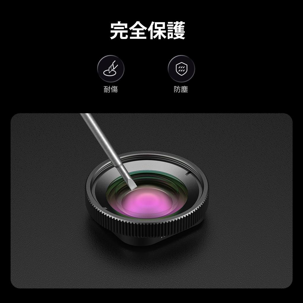 Объектив NEEWER 2x Увеличение Фокус Макро Совместимый с GoPro Hero и 9 Action для Макро Не Водонепроницаемый Объектив LS-65, Длина 7-10 см, Крупный план 13, 12, 11,