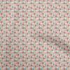oneOone Georgette Viscose Brown Fabric Dot Quilting Supplies Print Sewing Fabric By The Yard 42 Inch