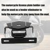 for S1000RR S1000R M1000RR 2025 License Plate Holder Motorcycle Tail Neat Adjustable Short Number s1000rr s1000r m1000rr 2019-2025 Motorcycle